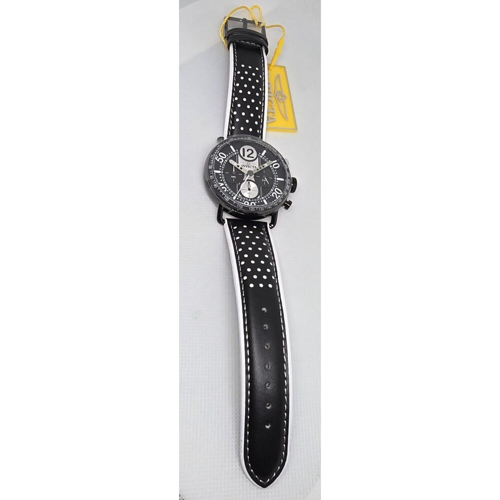 Invicta Racing Men's Watch 44mm White Black 50363 - Picture 4 of 8